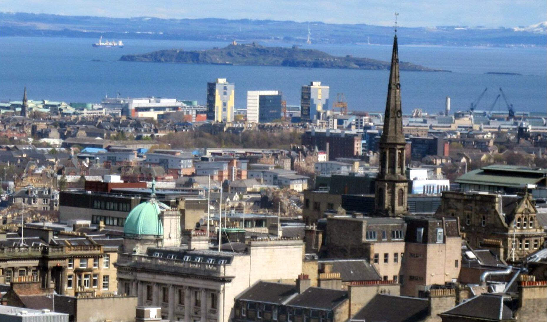 Firth of Forth from Arthur's Seat