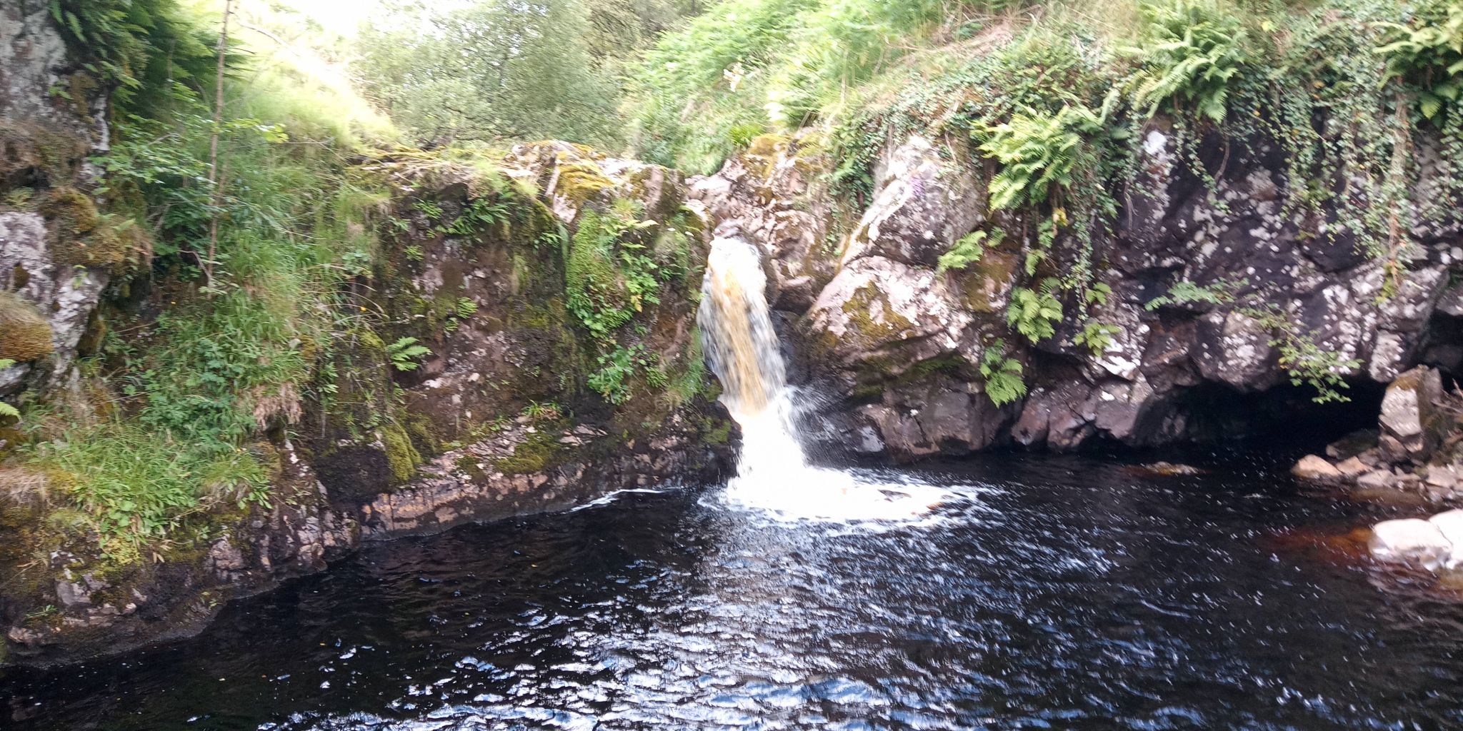 Waterfall on Finglen Burn