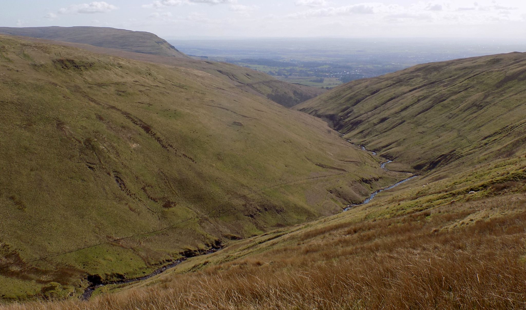 Fin Glen on ascent to Dumbreck