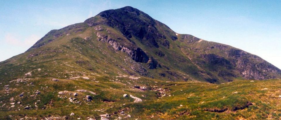 Gairich above Loch Quoich in Knoydart in the Western Highlands of Scotland