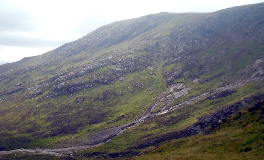 North Gairy Top on ascent of Corserine