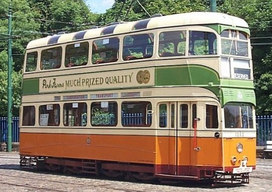 Glasgow Corporation tramcar