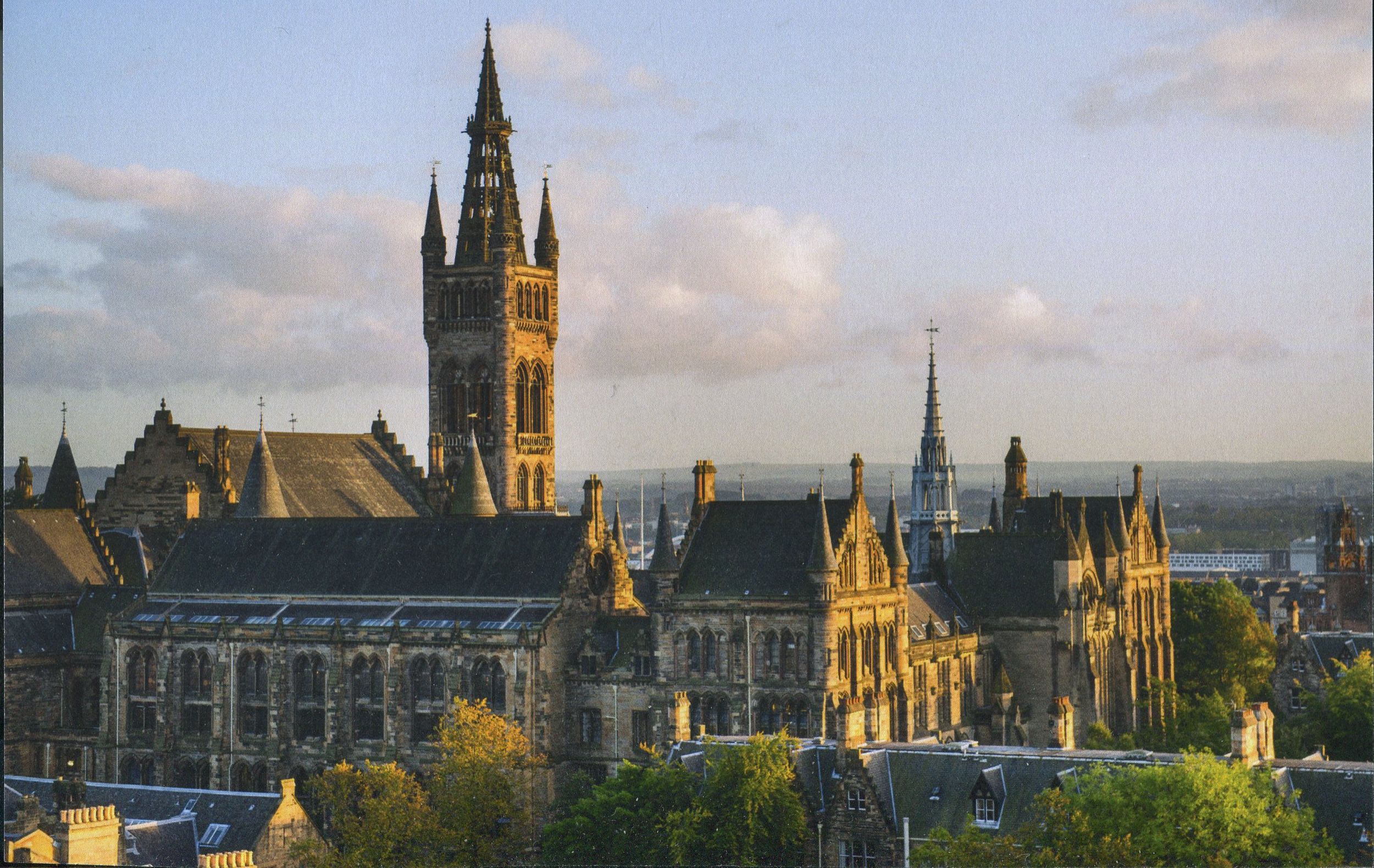 Glasgow University at  Gilmorehill