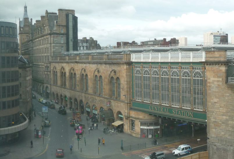 Central Station in Glasgow