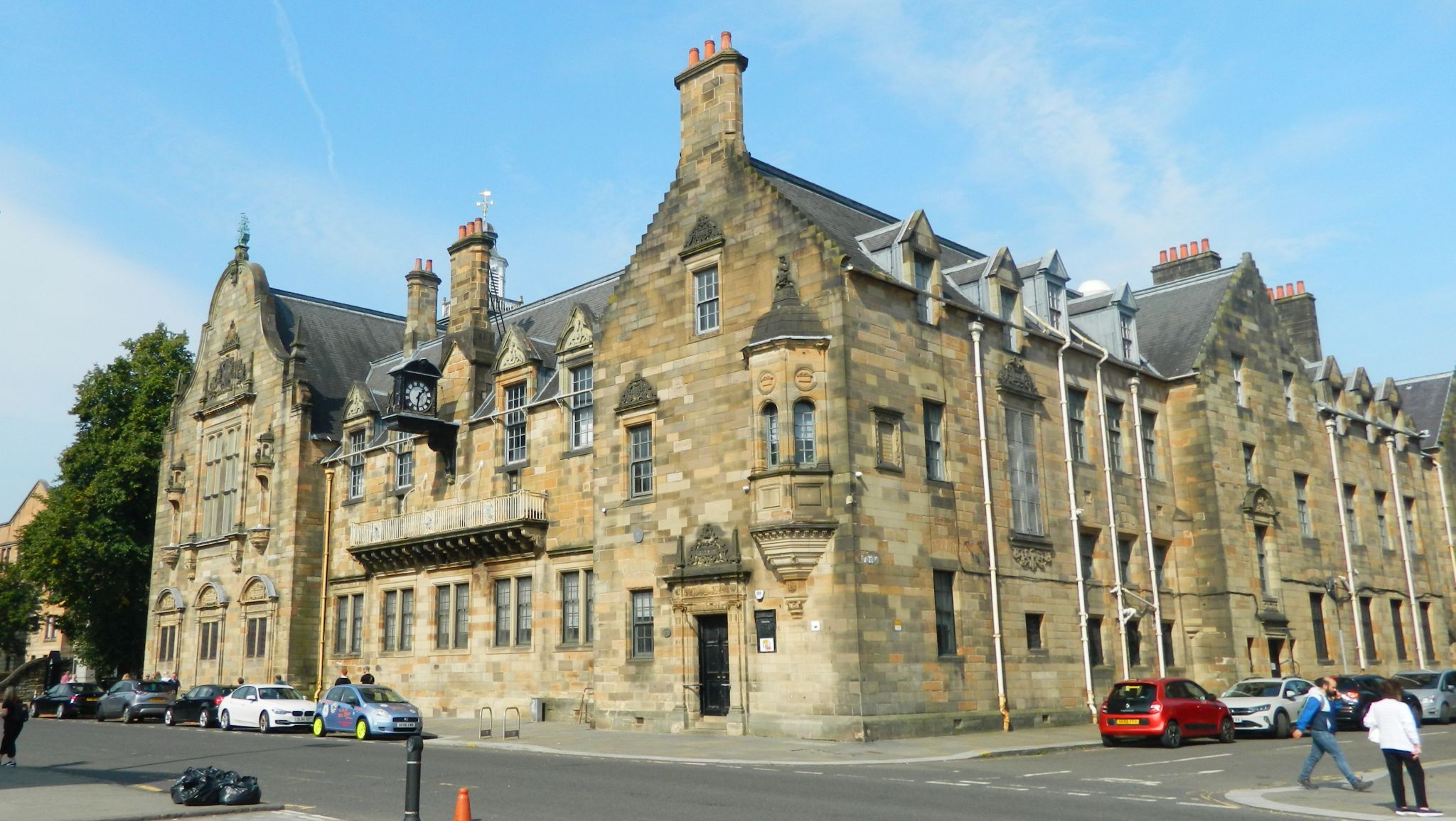 Pearce Institute Building in Govan