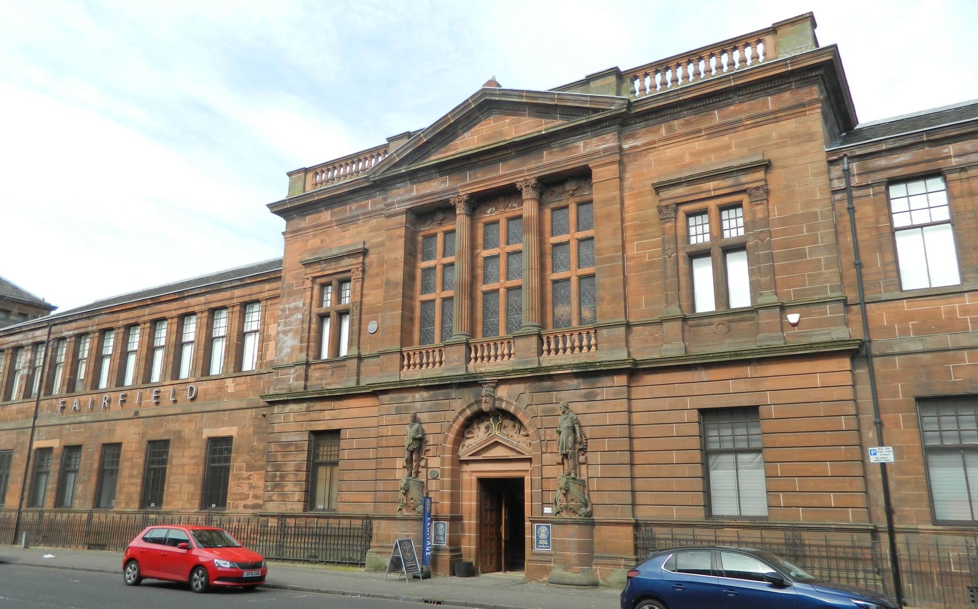 Fairfields Building in Govan