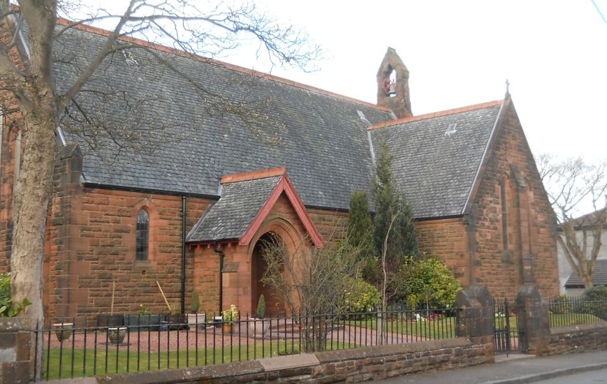 Stepps Parish Church in the NE of Glasgow