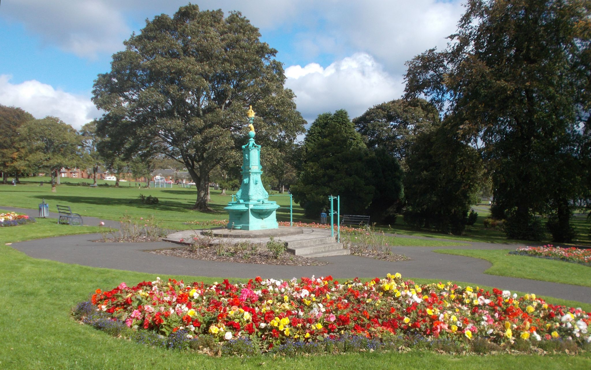 Ornamental Drinking Fountain at the Burns Centre in Kay Park