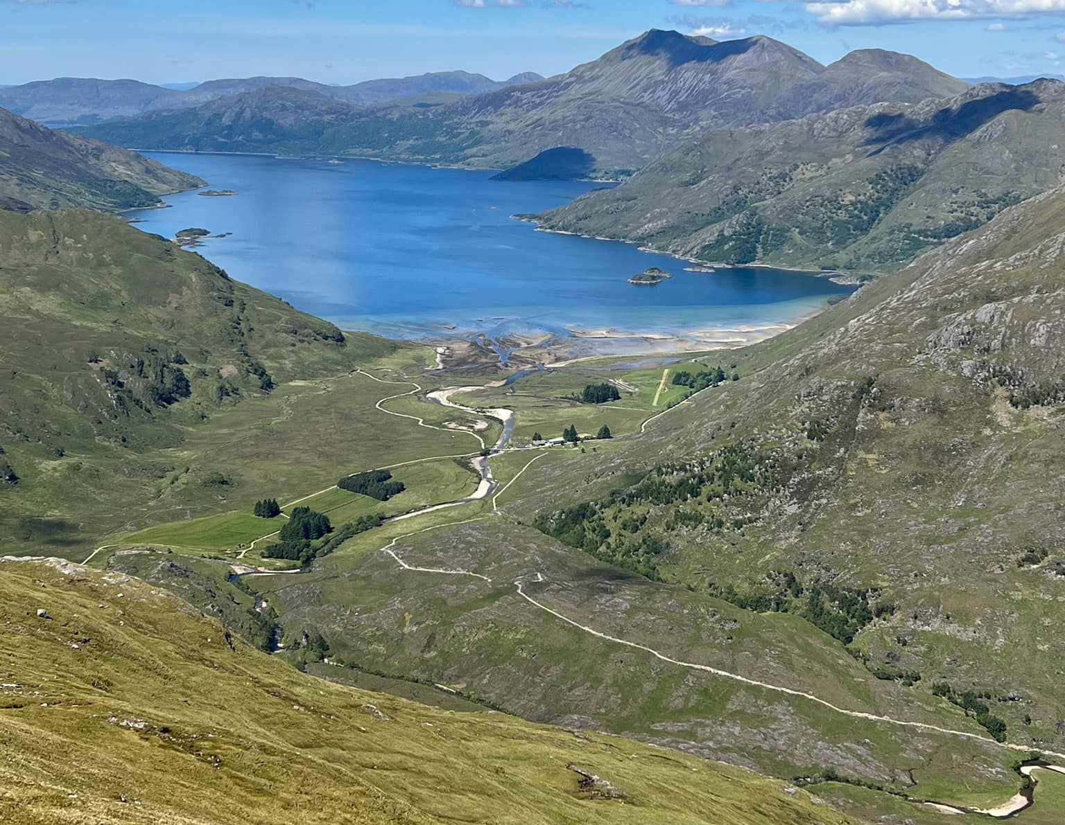 Barrisdale Bay on Loch Hourn