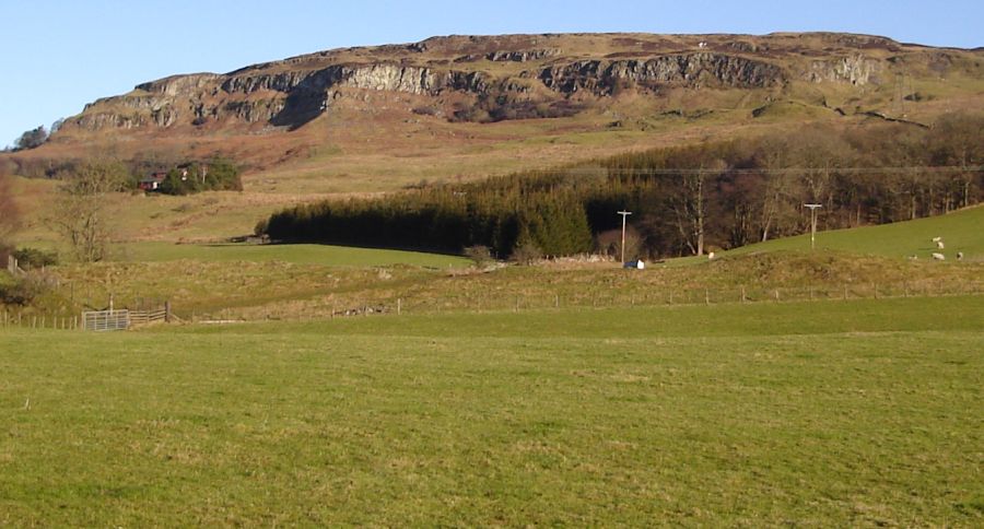 Lang Craigs above Milton