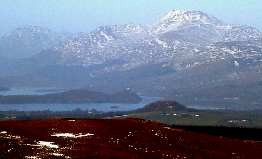 Ben Lomond and Loch Lomond from Duncolm