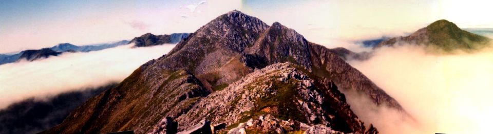 Five Sisters of Kintail - Sgurr na Ciste Duibhe from Sgurr na Spainteach