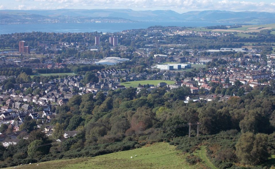 Dumbarton from Dunbowie Dun