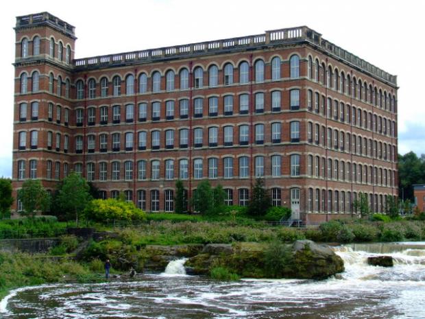 The Coats Factory ( Anchor Mill ) in Paisley