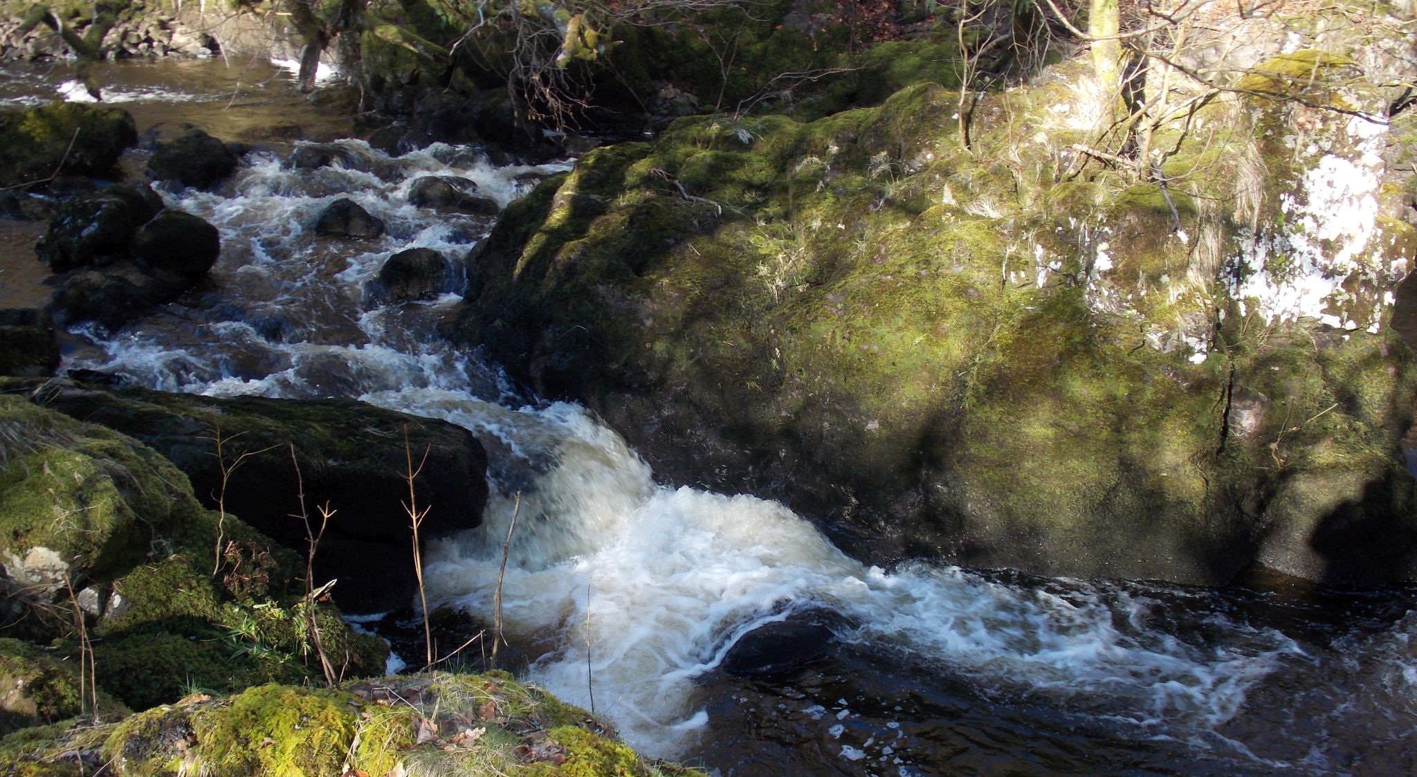 Waterfalls on Carron River