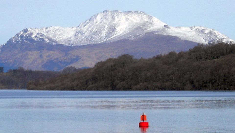 Ben Lomond across Loch Lomond from Balloch