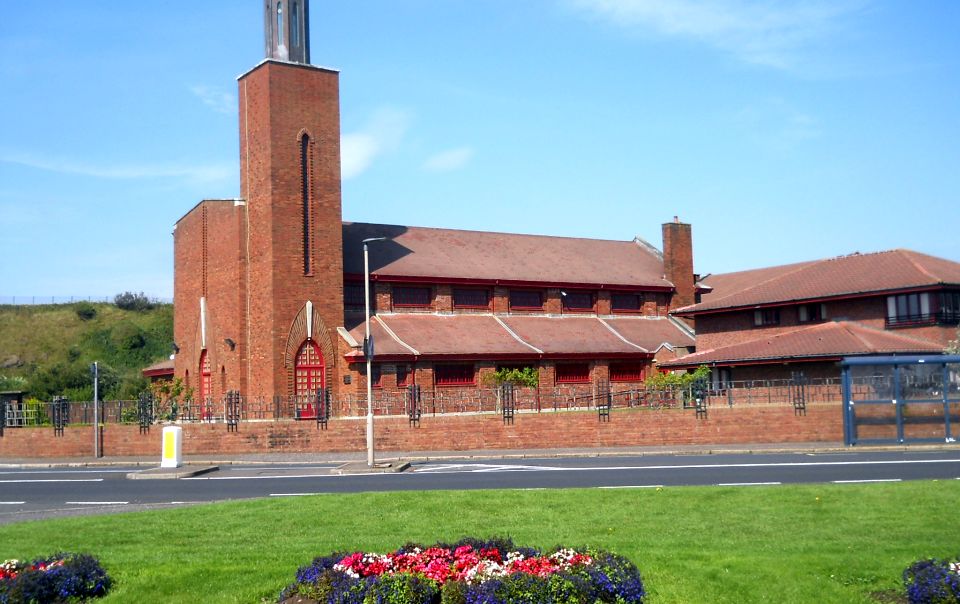 St. Peter in Chains Church on esplanade at Ardrossan