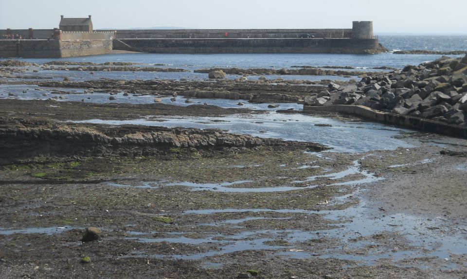 Harbour at Saltcoats on the Ayrshire Coast of Scotland