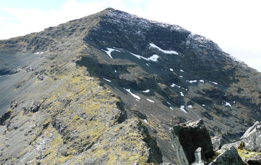 Summit Ridge on Ben More on the Island of Mull