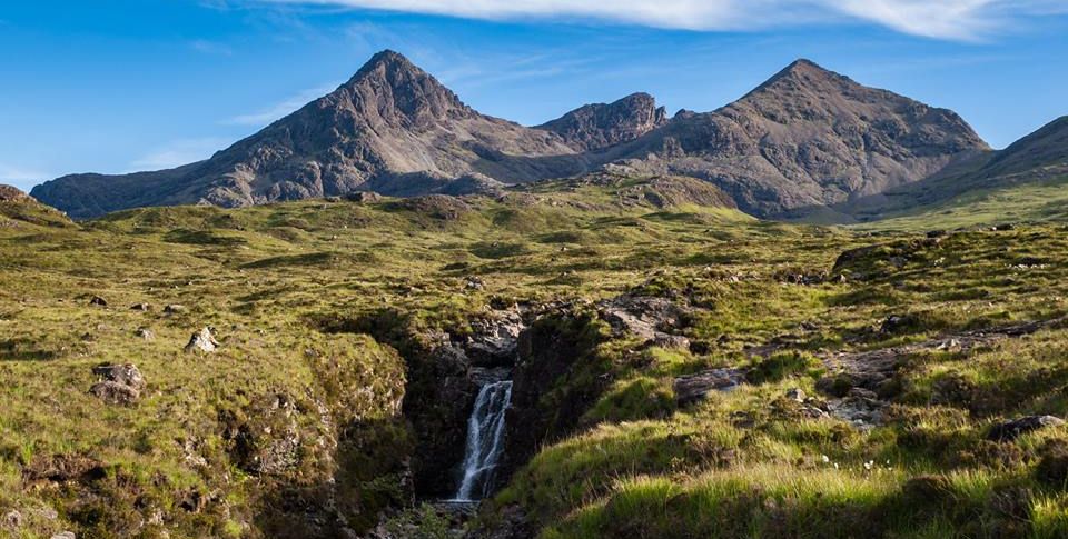 Coire Bhasteir with Am Bhasteir and the Bhasteir Tooth on the Island of Skye