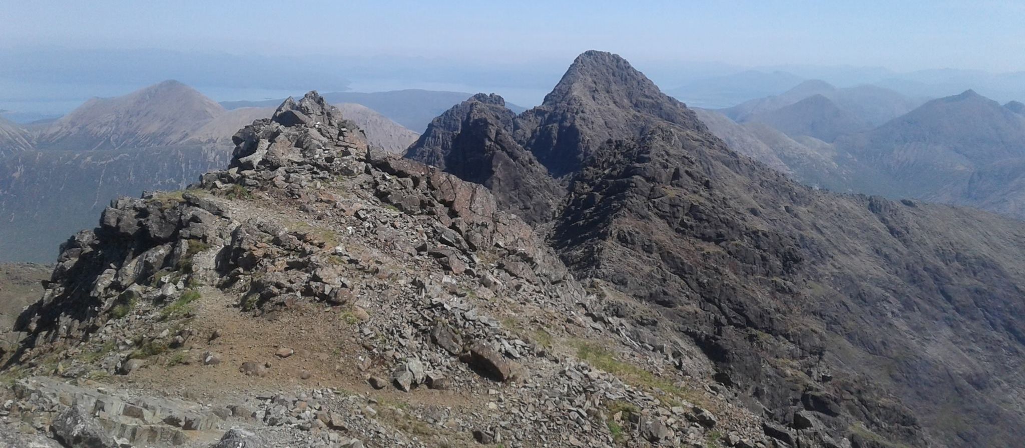 Bruach na Frithe on the Skye Ridge