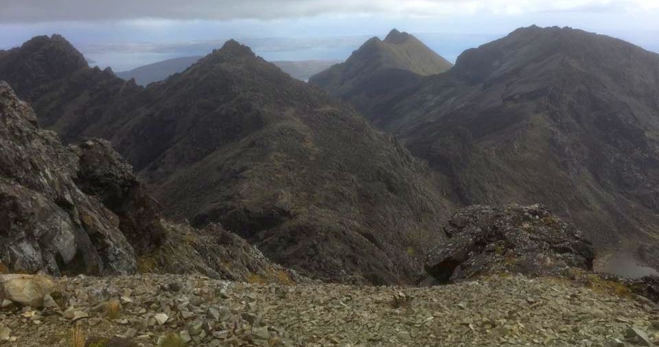 View to Gars Bheinn from Sgurr Alasdair