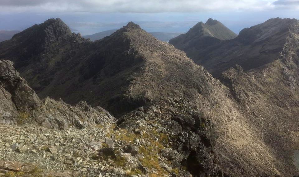 View to Gars Bheinn from Sgurr Alasdair