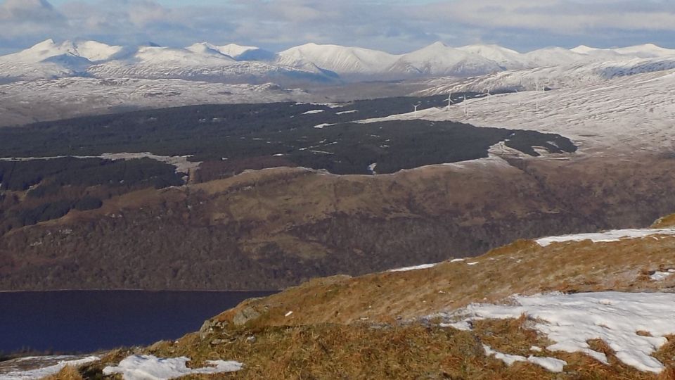 Northern hills from Stob an Eas