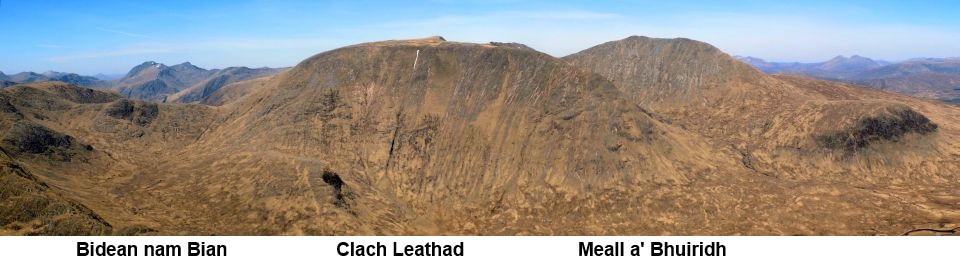 Black Mount from Lochan na h Achlaise on Rannoch Moor