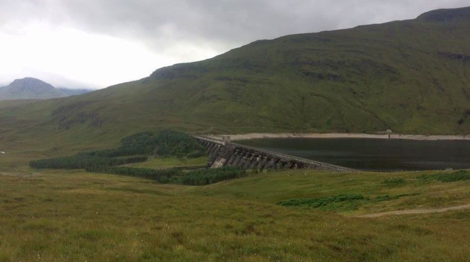 Dam on Loch Lyon