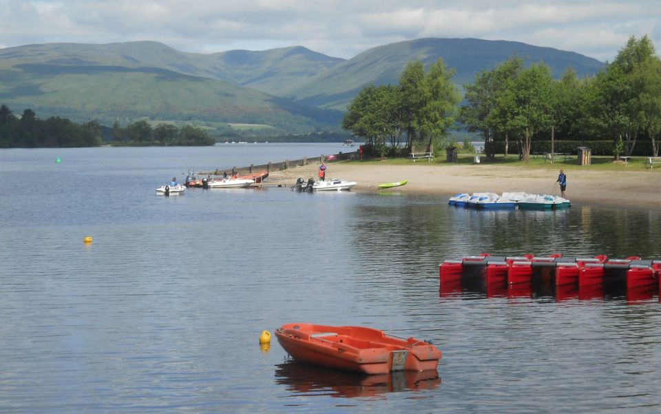 Luss Hills across Loch Lomond from Balloch