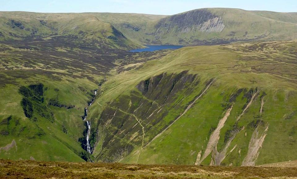 White Coomb ascent route