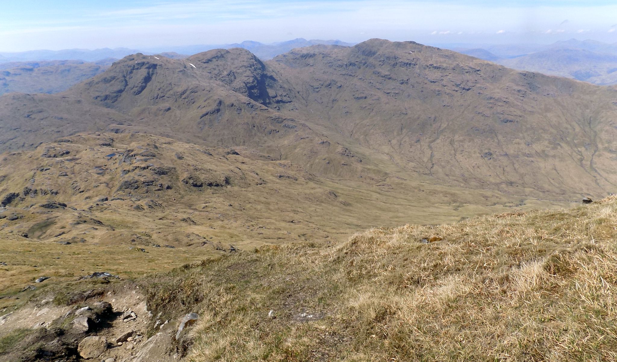 Beinn a'Chroin from Cruach Ardrain