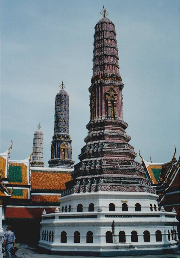 Wat Phra Kaew ( Temple of the Emerald Buddha ) in Bangkok