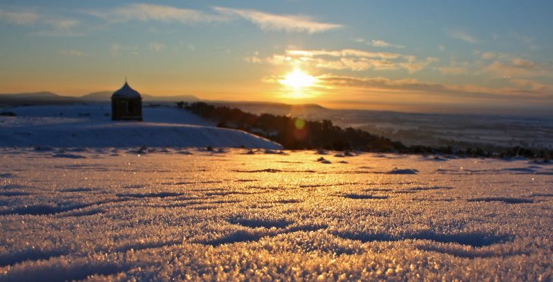 Sunset from Roseberry Topping