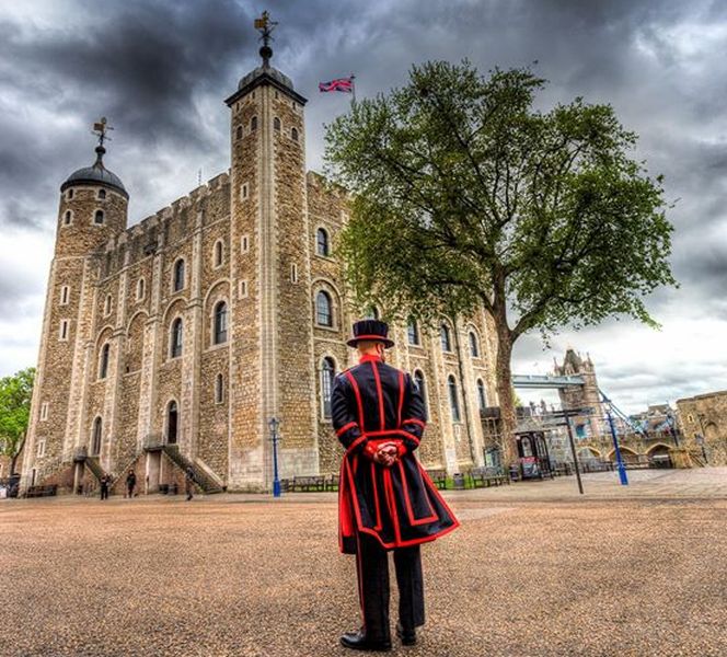 Beefeater Guard at The Tower of London