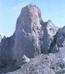 Naranjo de Bulnes in the Picos de Europa in Northern Spain