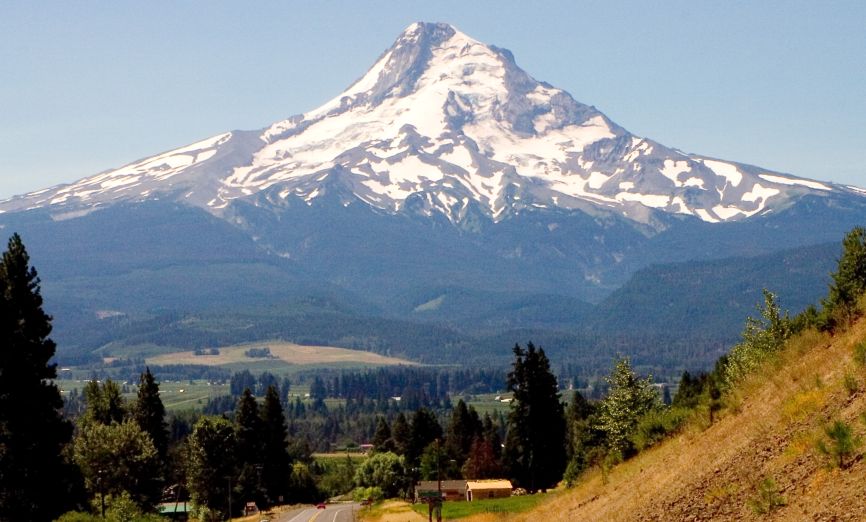 Mount Hood - Highest mountain in Oregon, USA