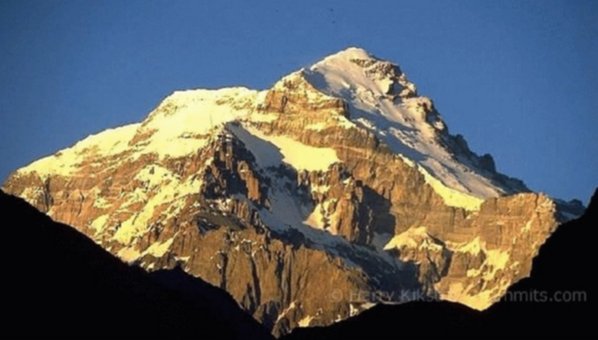 Photo Gallery of major peaks in the Andes of South America