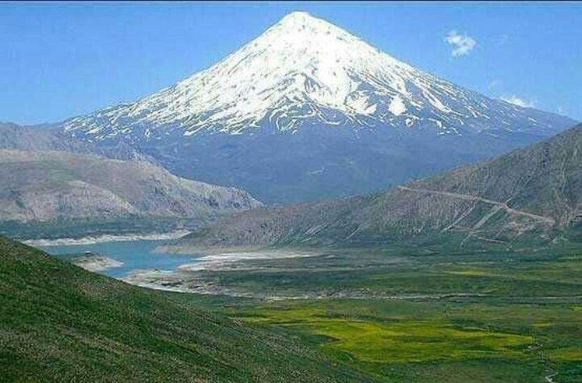 Mount Damavand - highest mountain in Iran